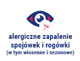 alergiczne zapalenie spojówek i rogówki